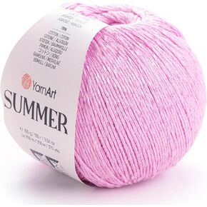 YarnArt Summer – Glittery & Sparkly Knitting Yarn for Crochet, Shawls & Accessories – Lightweight Summer Yarn (03)
