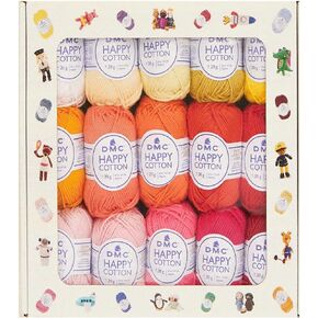 DMC Happy Cotton Assortment Yarn Box - 30 Count