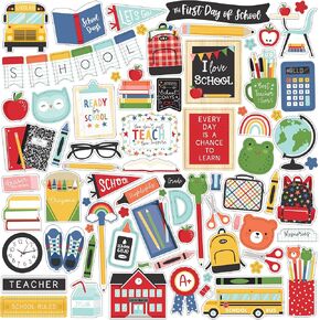 Echo Park Paper Co. I Love School Element Sticker Paper