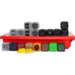 Modular Robotics Boundless Builder Pack for Science Engineering Kits with 19 Robot Cubes - STEM for Teens and Younger Children (Ages 4+)