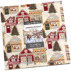 Shoppes On Main Layer Cake®, 42 - 10" Precut Fabric Quilt Squares By Holly Taylor