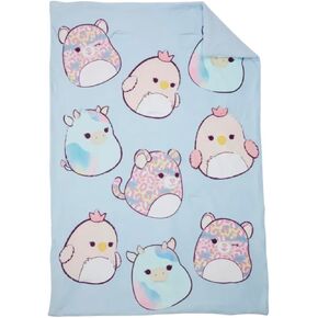 Squishmallows Snuggle Throw 50" x 70" (Sweet As Squish)
