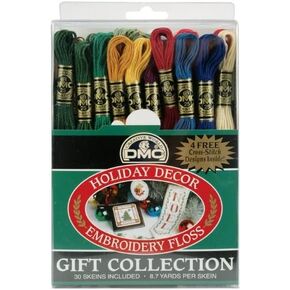 DMC Embroidery Floss Pack - Holiday Décor - 30 Skeins