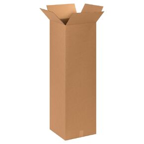AVIDITI 15 x 15 x 48 Corrugated Cardboard Boxes, Tall 15"L x 15"W x 48"H, Pack of 10 | Shipping, Packaging, Moving, Storage Box for Home or Business, Strong Wholesale Bulk Boxes