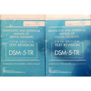 DSM-5-TR Diagnostic and Statistical Manual of Mental Disorders, 5th Edition, Revised Cover