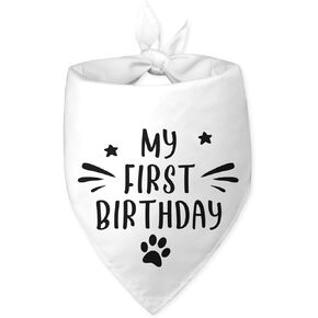 Dog Birthday Bandana Dogs First Birthday Dog Bandana Dog Birthday Gift Funny Dog Bandana Birthday Photo Prop Pet Scarf Accessories for Pet Dog Lovers Gifts