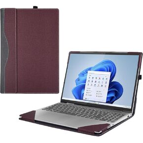 Laptop case for Lenovo Yoga 9i 14 (IAP7/IAP8) 2-in-1 Gen 8/7 (2023/2022) and Yoga 9 14IRP8/14IAP7 and Yoga Air 14c IAP7 Laptop case Computer Bag Protection PU case (Black)