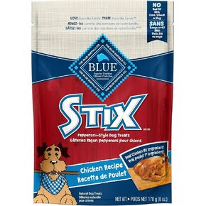 Blue Buffalo Stix Natural Soft-Moist Dog Treats Chicken Recipe 6-oz bag