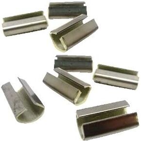 B.C. Upholstery Lined BW Spring Clips (C-Clips) - 100 Clips Per Pack