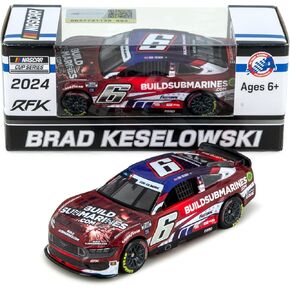 Lionel Racing Brad Keselowski 2024 BuildSubmarines Patriotic Salutes Diecast Car 1:64 Scale