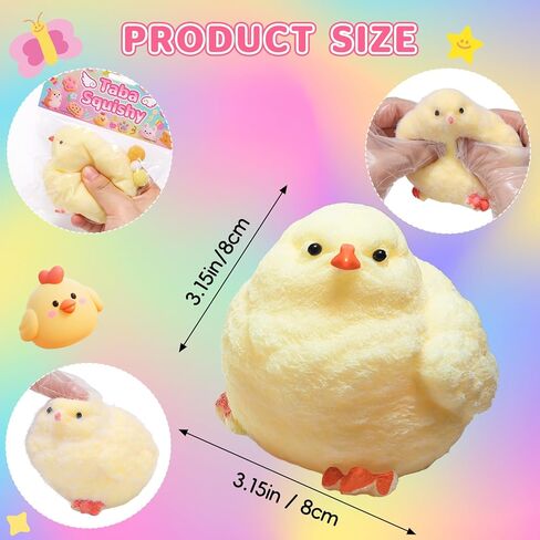 4pcs Taba Squishy Hamster Toys ، Big Fufu Hamster Squishy Toy ، Taba Toys Count in Kuwait
