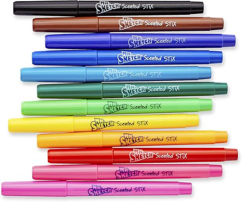 Mr. Sketch Fiddle Sticks Scented Markers, 216-pack, Assorted Colors (3618) in Kuwait