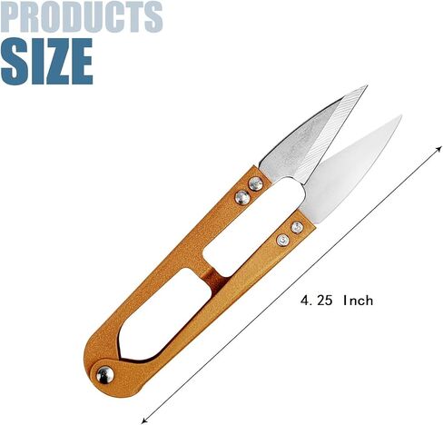 3 حزمة 4.25 بوصة مقص لوازم الخياطة مقص مقص صغير من أجل الغرز ، مستلزمات DIY ، مقص الغزل ، مقص صغير ، أدوات بونساي (3 ، ألوان متعددة) in Kuwait
