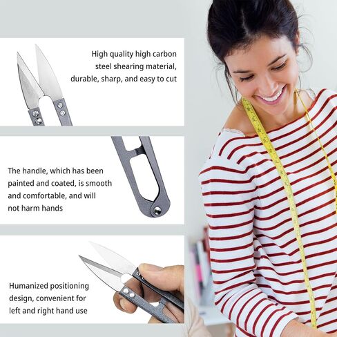 3 حزمة 4.25 بوصة مقص لوازم الخياطة مقص مقص صغير من أجل الغرز ، مستلزمات DIY ، مقص الغزل ، مقص صغير ، أدوات بونساي (3 ، ألوان متعددة) in Kuwait