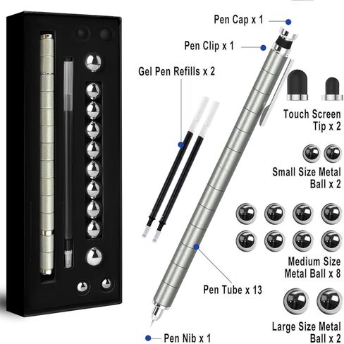 Funny Fidget Gel Pens - Unique Birthday & Father's Day Gifts for Men, Cool Stocking Stuffers for Teen Boys, Easter & Valentine's Day Gifts in Kuwait