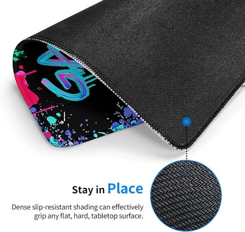Gaming Mouse Pad, Gamer Desk Accessories, Mouse Mat for Boys Game Room Decor 12x10 Inch (Game S) in Saudi Arabia