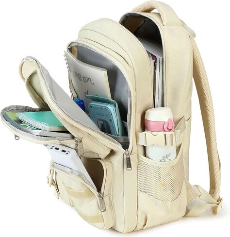 abshoo Large Heavy Duty Backpack For School College Bookbag Casual Multi Pocket Travel Backpacks in Kuwait