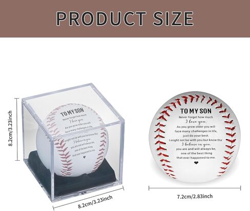 Fleure Esme Baseball Gifts for Son Boys 8-12 Son Gifts from Mom Dad Birthday Gifts for Son 6-8 Baseball Homerun Inspirational Stuff for Teen Boys Gift for Bonus Christmas Sweetest Day in Saudi Arabia