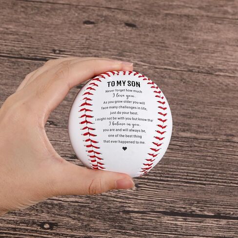 Fleure Esme Baseball Gifts for Son Boys 8-12 Son Gifts from Mom Dad Birthday Gifts for Son 6-8 Baseball Homerun Inspirational Stuff for Teen Boys Gift for Bonus Christmas Sweetest Day in Saudi Arabia
