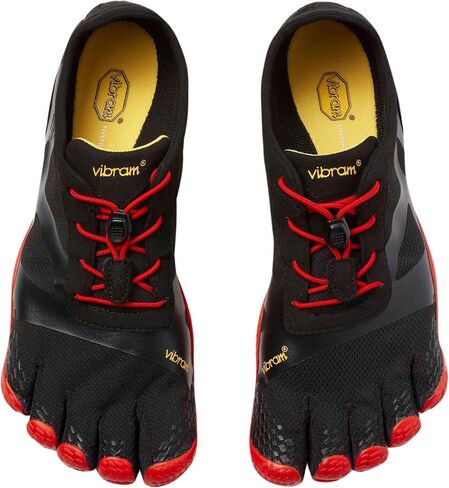 Vibram FiveFingers للرجال KSO EVO، رمادي/أحمر، 40 EU / 8-8.5 US in Kuwait