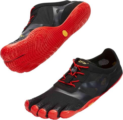 Vibram FiveFingers للرجال KSO EVO، رمادي/أحمر، 40 EU / 8-8.5 US in Kuwait