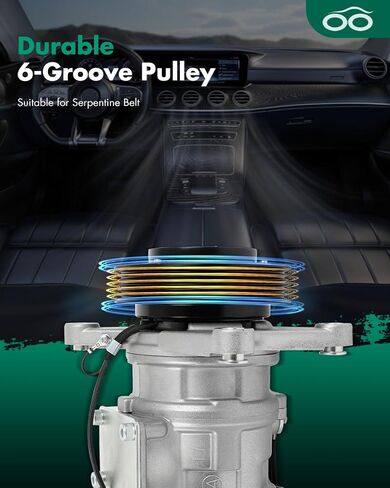 SCITOO AC Compressor 1987-2001 Compatible for Toyota Camry for Solara CO 10624GLC in Saudi Arabia