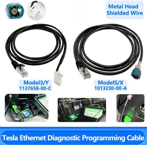 ZKTOOL 59" Diagnostic Service Cable for Tesla Model 3 and Model Y - OBD Repair Support, Replacement for 1137658-00-C in Saudi Arabia
