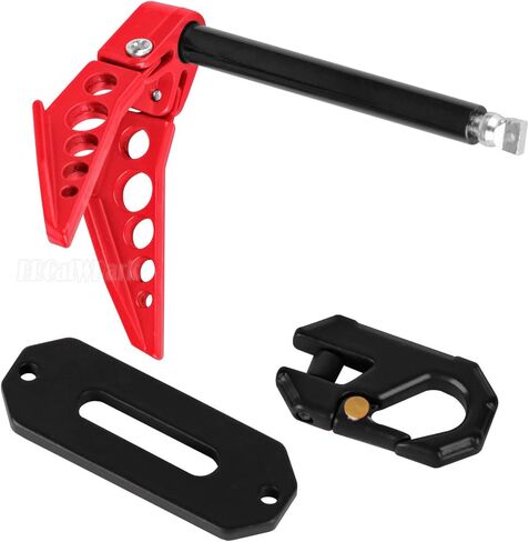 RC Crawler Car Metal Decoration Upgrades Part for 1/10 Trx4 Trx6 SCX10 GEN 7/GEN 8,RC Trailer Chain/Tow Shackle/Receiver/Hook Coupler/Elastic Force Rope/Shovel/Axe/Antennas Set,Black in Saudi Arabia