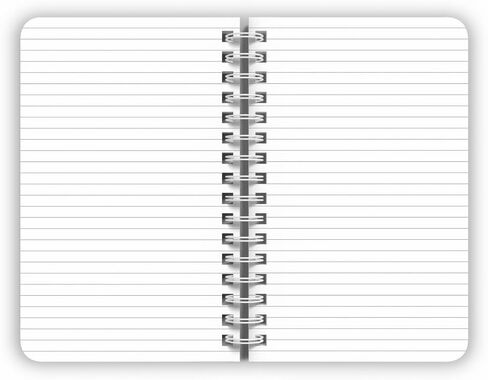 Starburst | 5.25 x 8.25 Inch Compact Wire Journal | Non-Dated | Foil Stamped Cover | BrownTrout | Planning Stationery Diary in Saudi Arabia