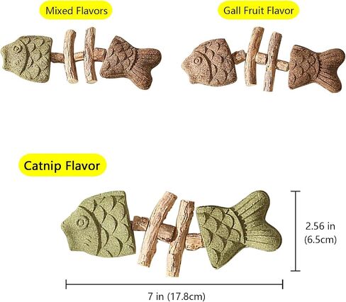 3 Pack Catnip Toys, Contain Cat Nip, Natural Silvervine, and Matatabi, Healthy Kitten Teeth Cleaning Dental Chew Toy, are Edible for All Cats Breeds, Cat Enrichment Toys for Indoor Cats (3 Pcs) in Saudi Arabia