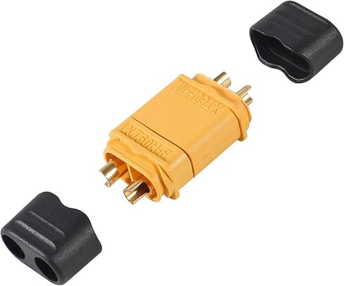 20 Pair XT60H (XT60 Upgrade) Male Female Bullet Connectors Power Plugs with Sheath for Lipo Battery RC Planes Cars in Saudi Arabia