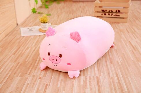 24 بوصة من طيور البطريق المحشوة - وسادة معانقة ومحبوب للأطفال والعشاق - هدية أنيمي رمادية لعيد الميلاد ، عيد الحب in Kuwait