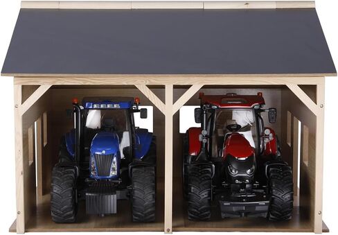 1:16 Scale Wooden Farm Shed Toy لـ 2 جرامات مع Hayloft KG610338 in Saudi Arabia