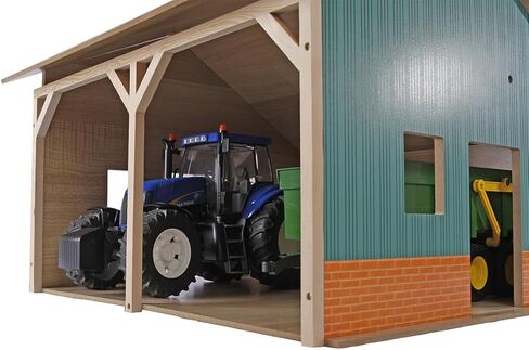 1:16 Scale Wooden Farm Shed Toy لـ 2 جرامات مع Hayloft KG610338 in Saudi Arabia