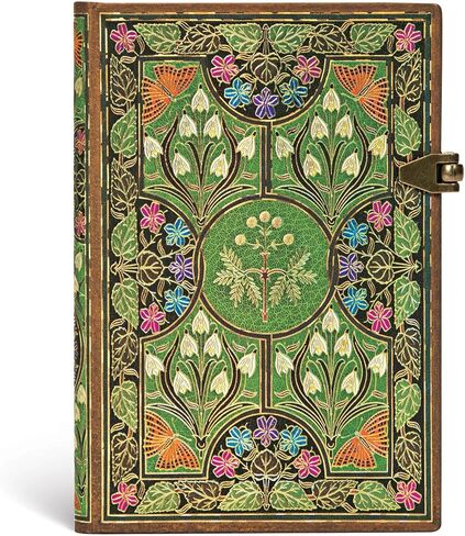 Poetry in Bloom Mini Lined Hardcover Journal, 208pg, 85GSM by Paperblanks (Poetry in Bloom) in Saudi Arabia