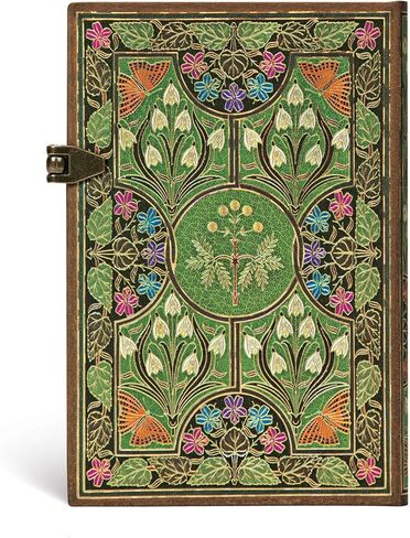 Poetry in Bloom Mini Lined Hardcover Journal, 208pg, 85GSM by Paperblanks (Poetry in Bloom) in Saudi Arabia