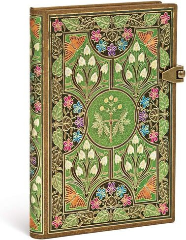 Poetry in Bloom Mini Lined Hardcover Journal, 208pg, 85GSM by Paperblanks (Poetry in Bloom) in Saudi Arabia