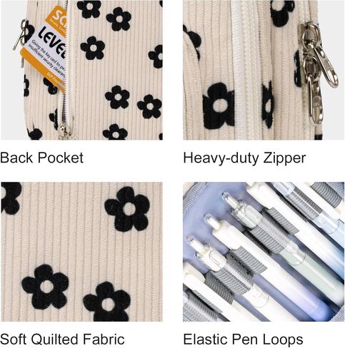 LEDAOU PENCIL CASE CUTE ZIPPER PENCIL PUCH in Kuwait
