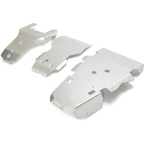 KUAFU Full Belly Skid Plate Guard Compatible with 2015-2019 Honda Rubicon IRS 500 520 Glide Swing Arm 3Pcs