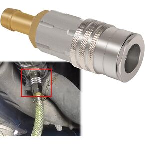 Quick Fit Radiator Adapter for 9996049 Coolant Drain Hose Compatible with Volvo & Mack Trucks and Bus, for Scania 4/5 series
