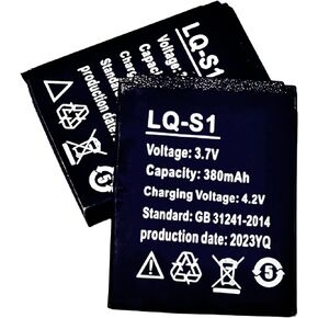Rechargeable Li-ion polymer battery 380mAh 3.7V For DZ09 Smart Watch