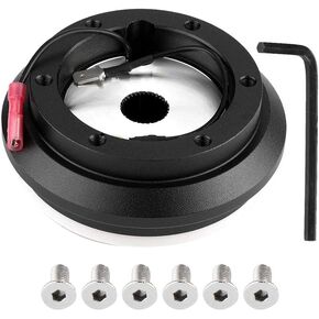 Steering Wheel Hub Adapter, Aluminum Alloy Car Steering Wheel Hub Quick Release Adapter Kit Fit for Honda Accord/Civic in Kuwait