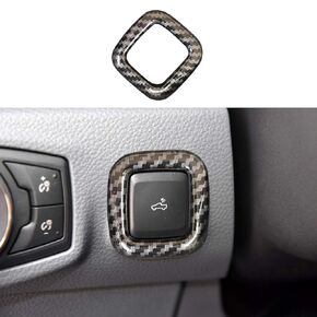 Carbon Fiber Color Rear Light Switch Covers Trim Fit for Ford Ranger 2019 2020