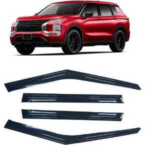 Window Visors Rain Guards Wind Deflectors Compatible with Mitsubishi Outlander 2022-2024