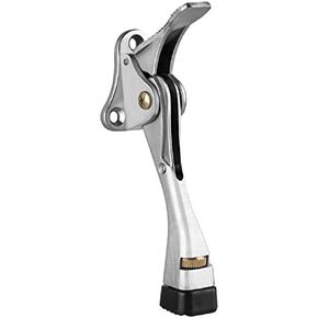 سدادة الباب، سدادة باب معدنية، واقي جداري مع طرف مطاطي، سهل التركيب، حامل باب قابل للتعديل، ملحقات الأثاث لأسفل الباب، 4 بوصات in Kuwait