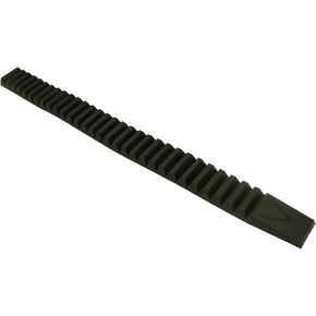 Pacer Performance 25-500 Black 28 1/2" Length Heavy Duty Bumper Guard Kit - 2 Piece