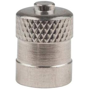 Haltec A-100-VC-3 Metal Dome Valve Cap (100 Pack)
