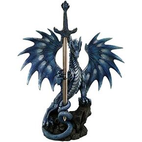 Pacific Giftware Ruth Thompson Official Dragonblade Collectible Series Sea Blade Dragon Letter Opener 8 Inch Tall