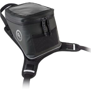 Giant Loop Buckin' Roll Tank Bag, Small Waterproof Motorcycle Tank Bag, 1.5-Liters Capacity, Fits Any Dirt Bike, Adventure, Dual Sport & More, Black in Saudi Arabia