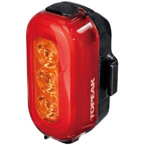 Topeak TailLux 100 USB Bicycle Tail Light - Red/Amber - TMS093RY